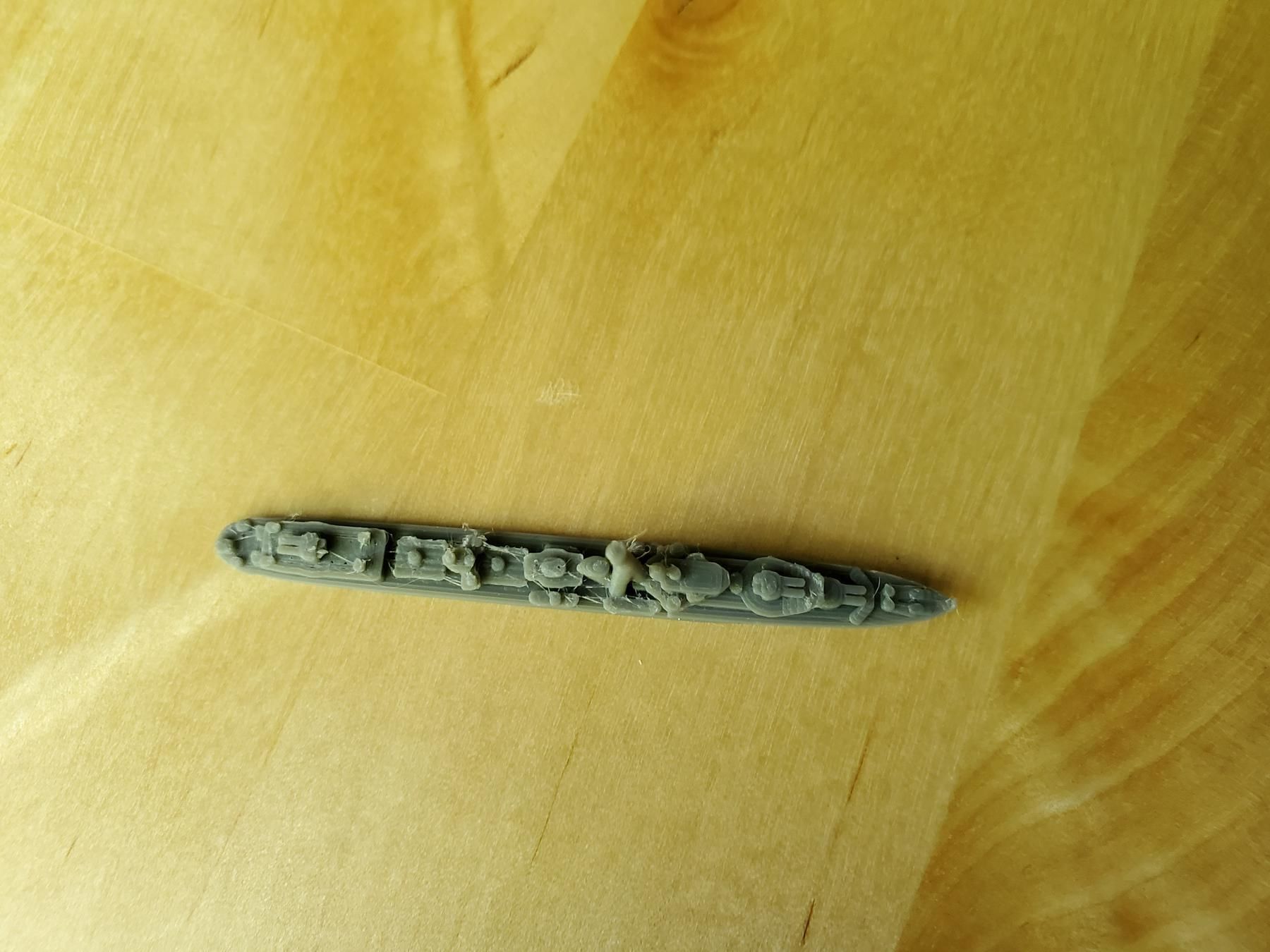 British J Class Destroyer Warship 3D print model_5