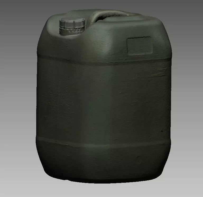 25 Litre Plastic Water Container 3D model_0