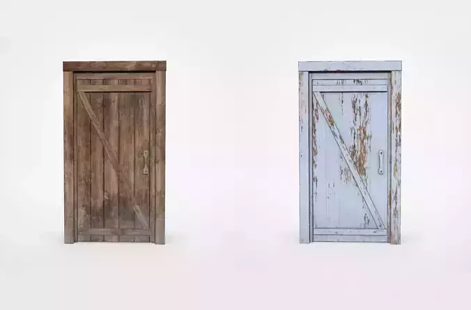 Door Two variants of textures