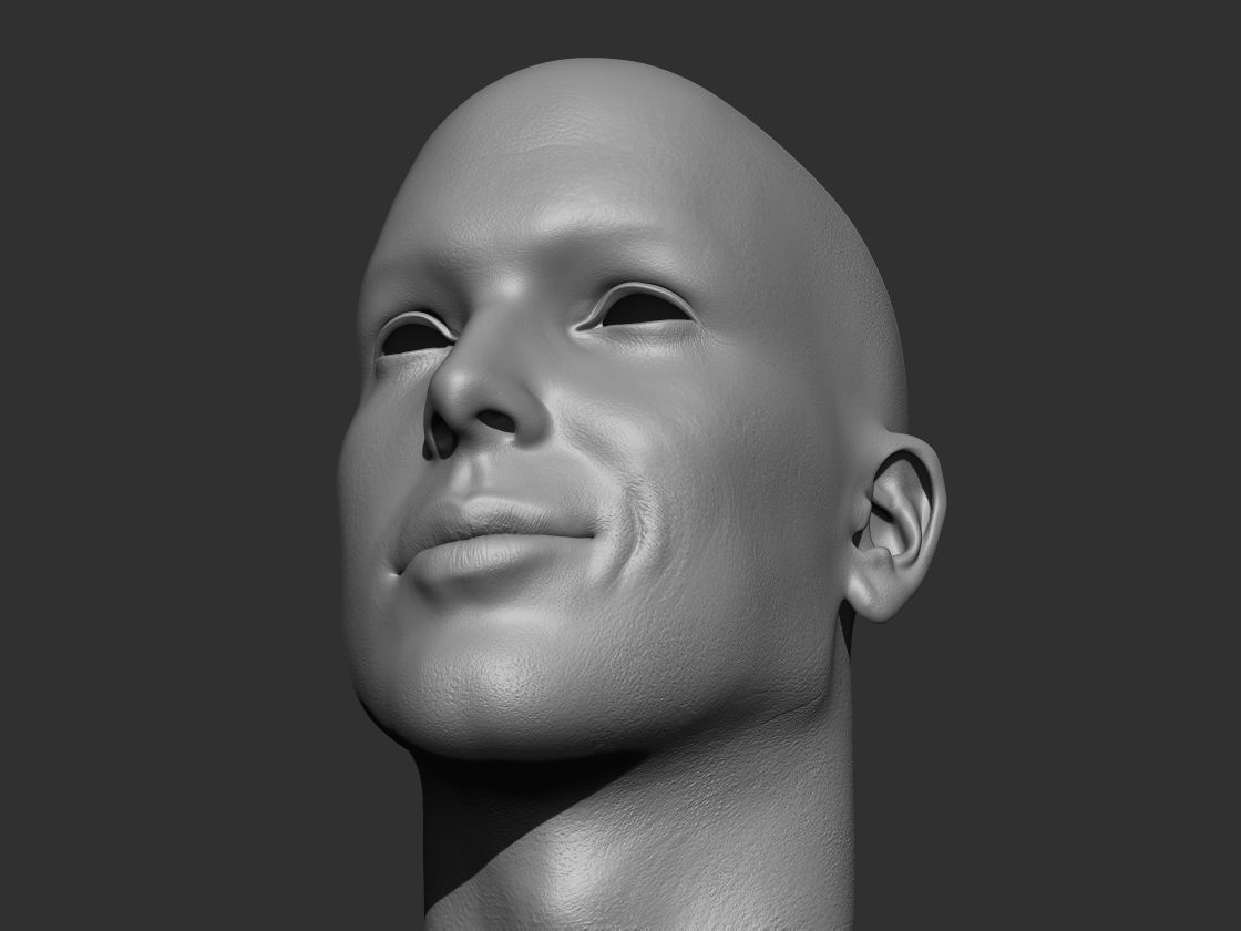 3D Head Model  3D model_4