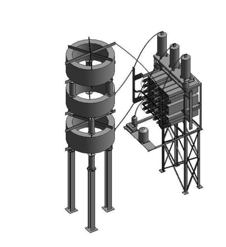 3D Capaitor bank Revit Family  3D model