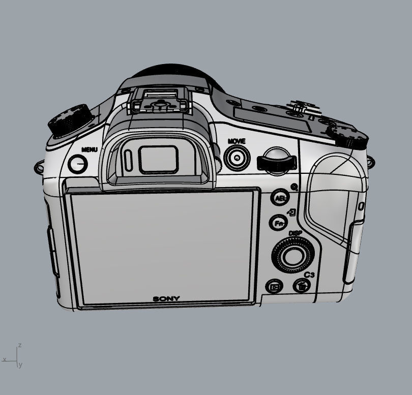 Sony Cyber-shot RX10 III  3D model_15