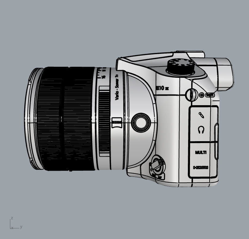 Sony Cyber-shot RX10 III  3D model_14