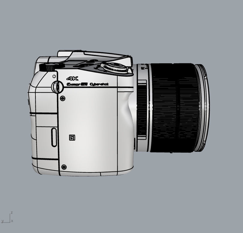 Sony Cyber-shot RX10 III  3D model_16