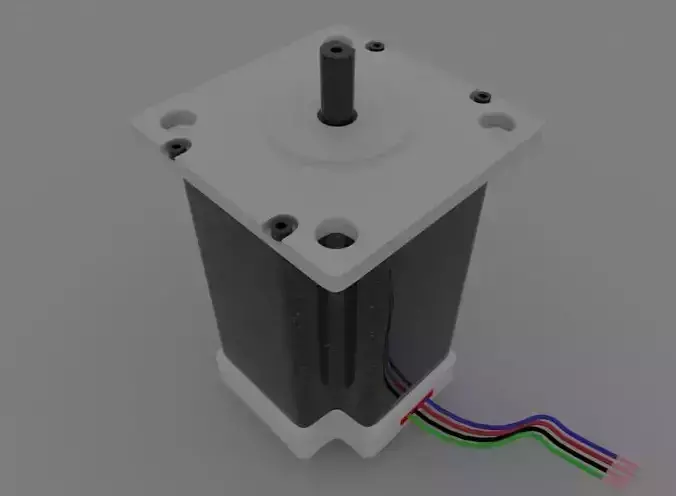 motor pap paso a paso Free 3D model