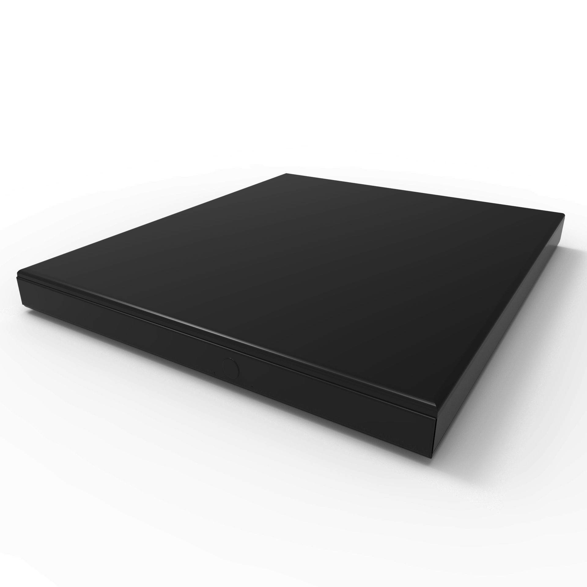 DVD Rom Low-poly 3D model_1