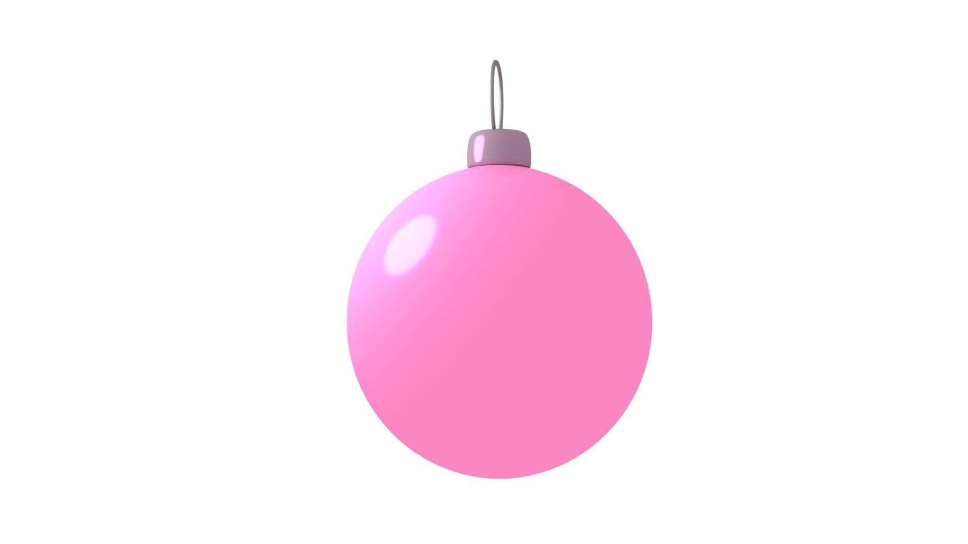 Christmas Ball 3D model_1