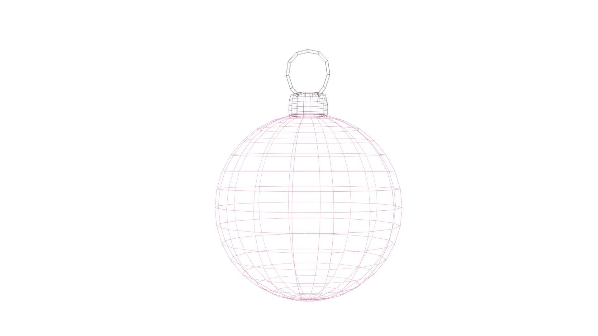 Christmas Ball 3D model_5