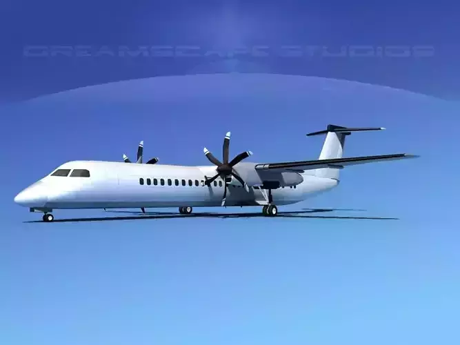 Dehaviland DHC-8 400 Unmarked 1