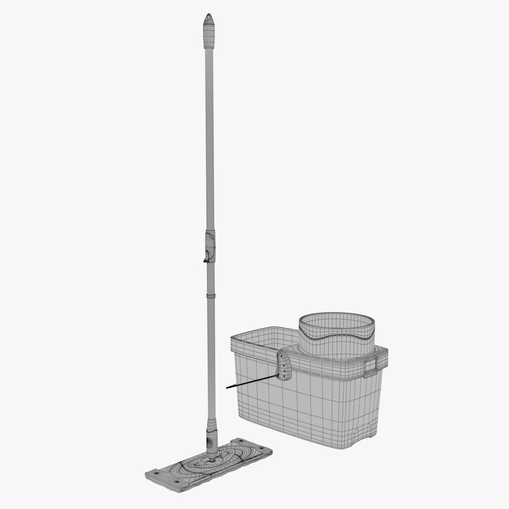 Cleaning tools 3D Model Collection_11