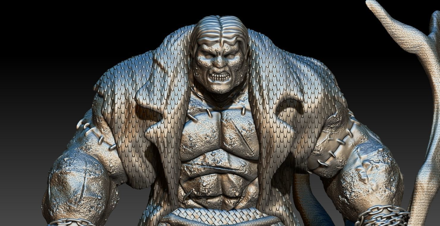 Solomon Grundy dc comics  3D print model_7
