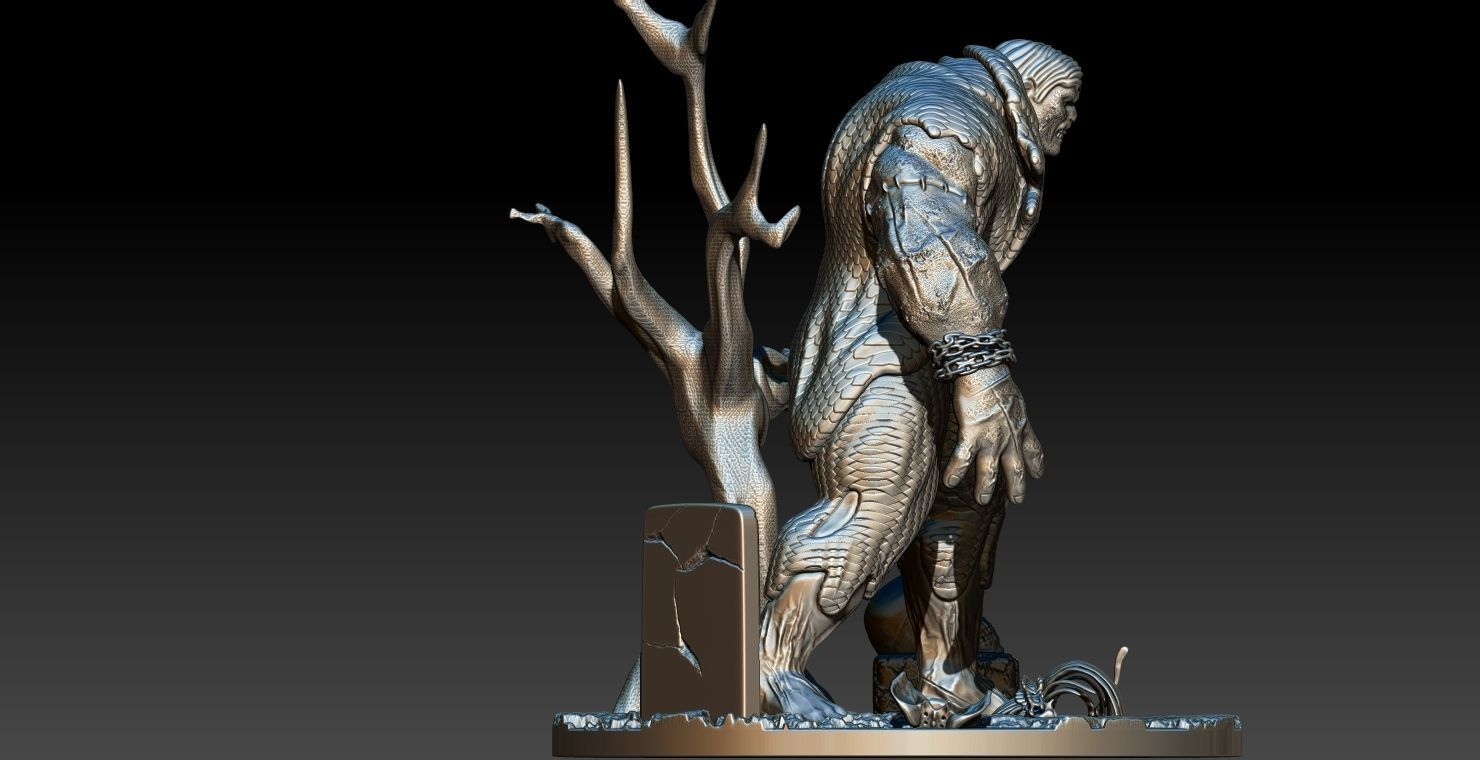 Solomon Grundy dc comics  3D print model_10