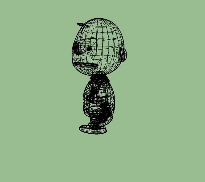 3d printed toys Low-poly 3D model_4