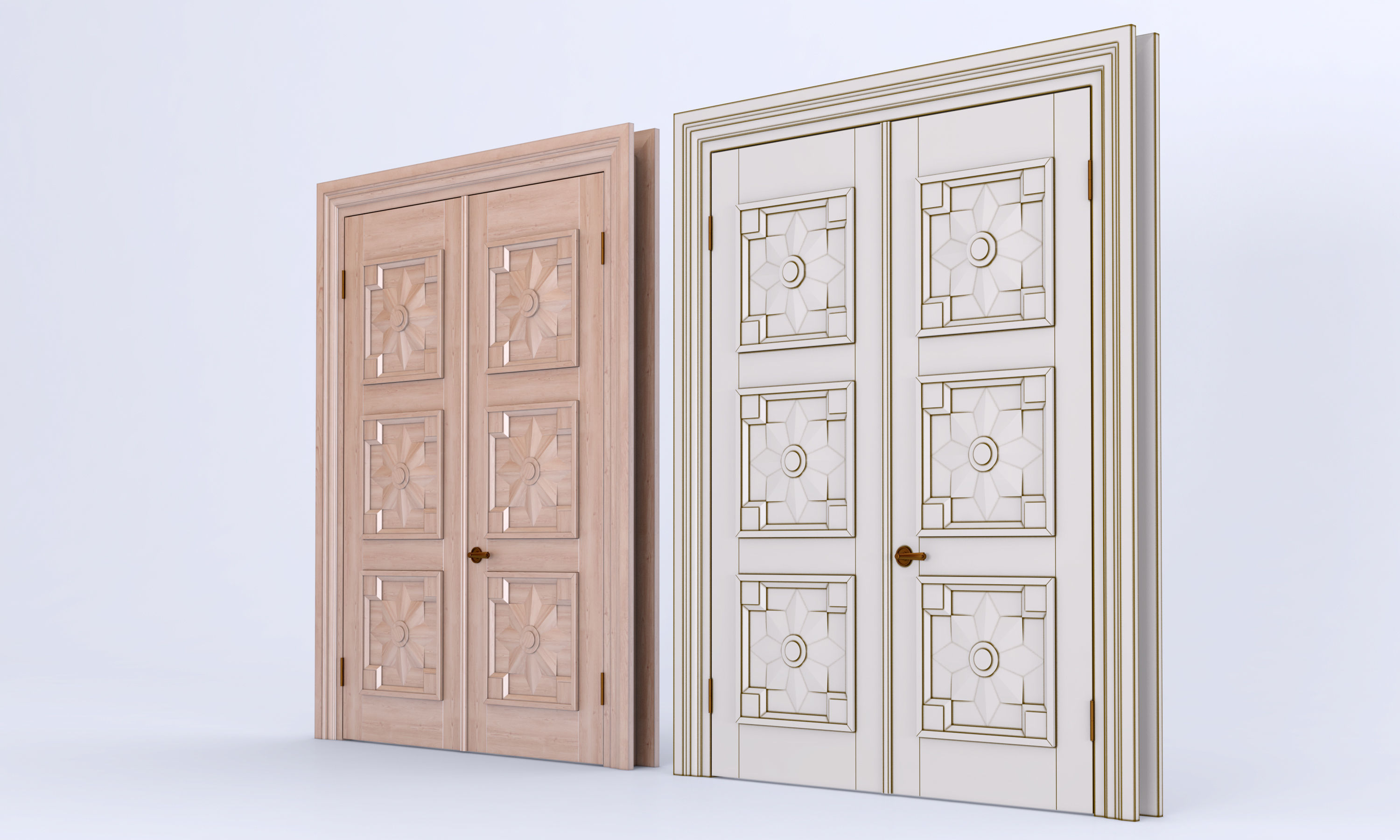 Door Design V1 3D model_8