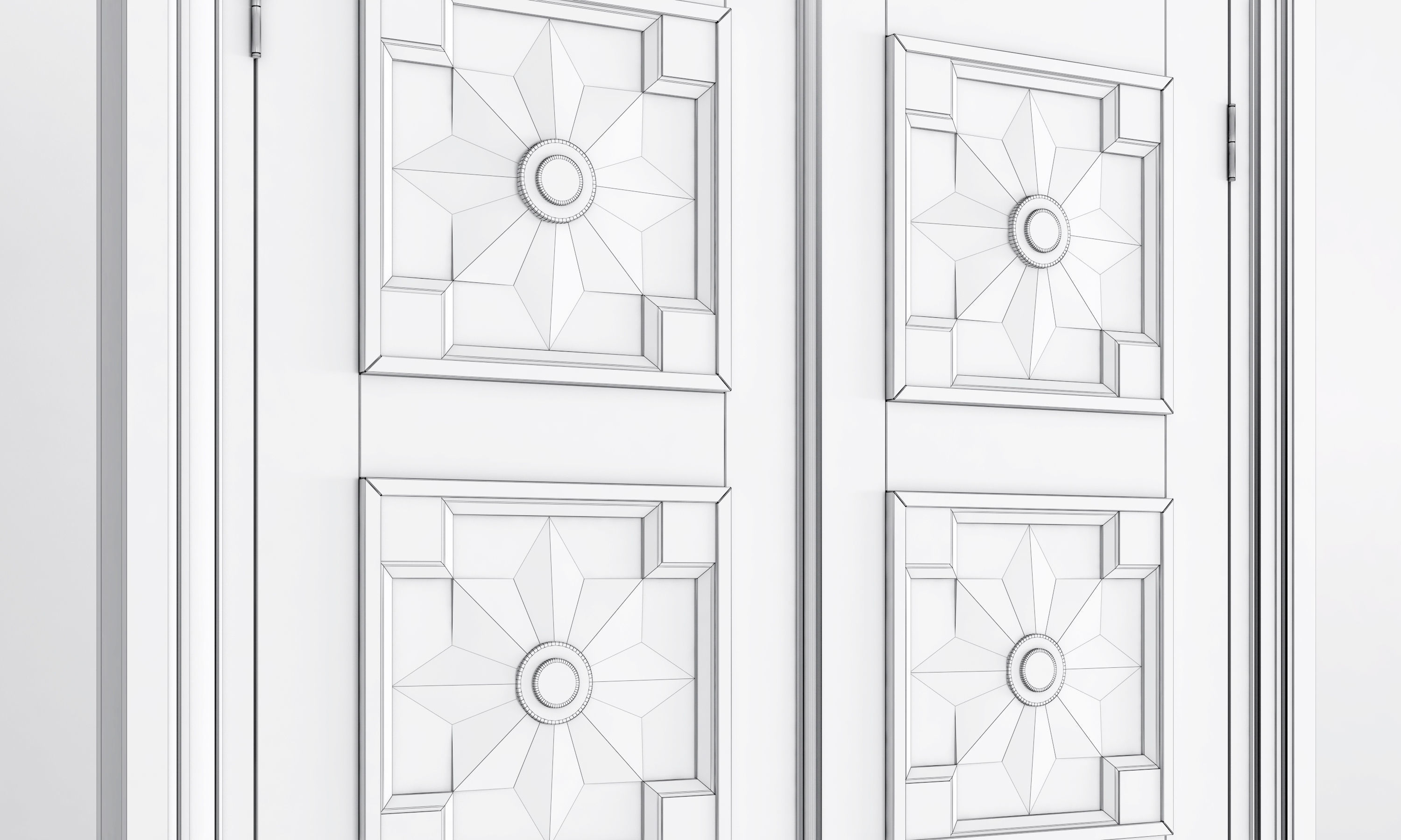 Door Design V1 3D model_5