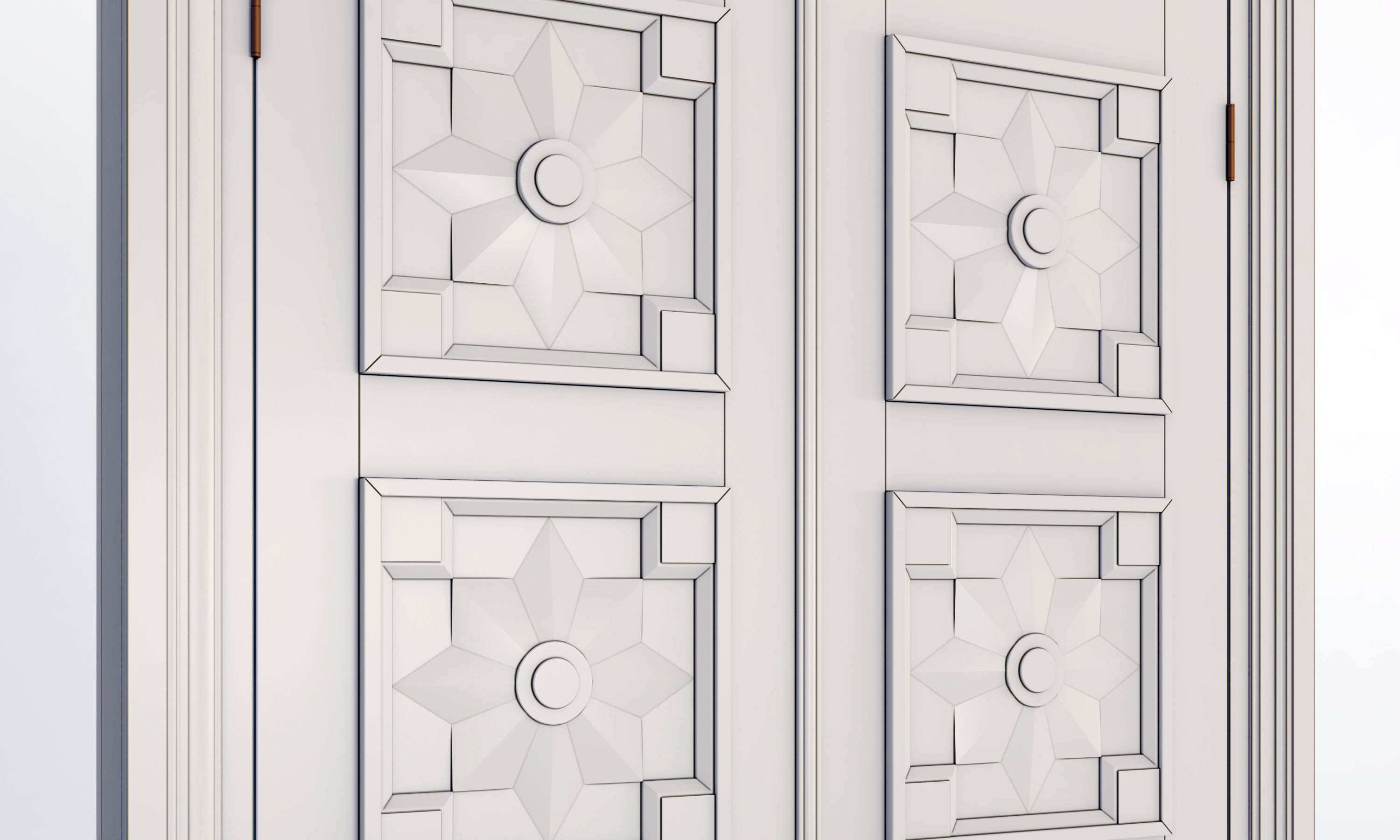 Door Design V1 3D model_4