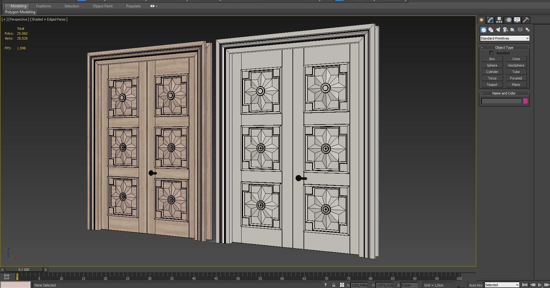 Door Design V1 3D model_9