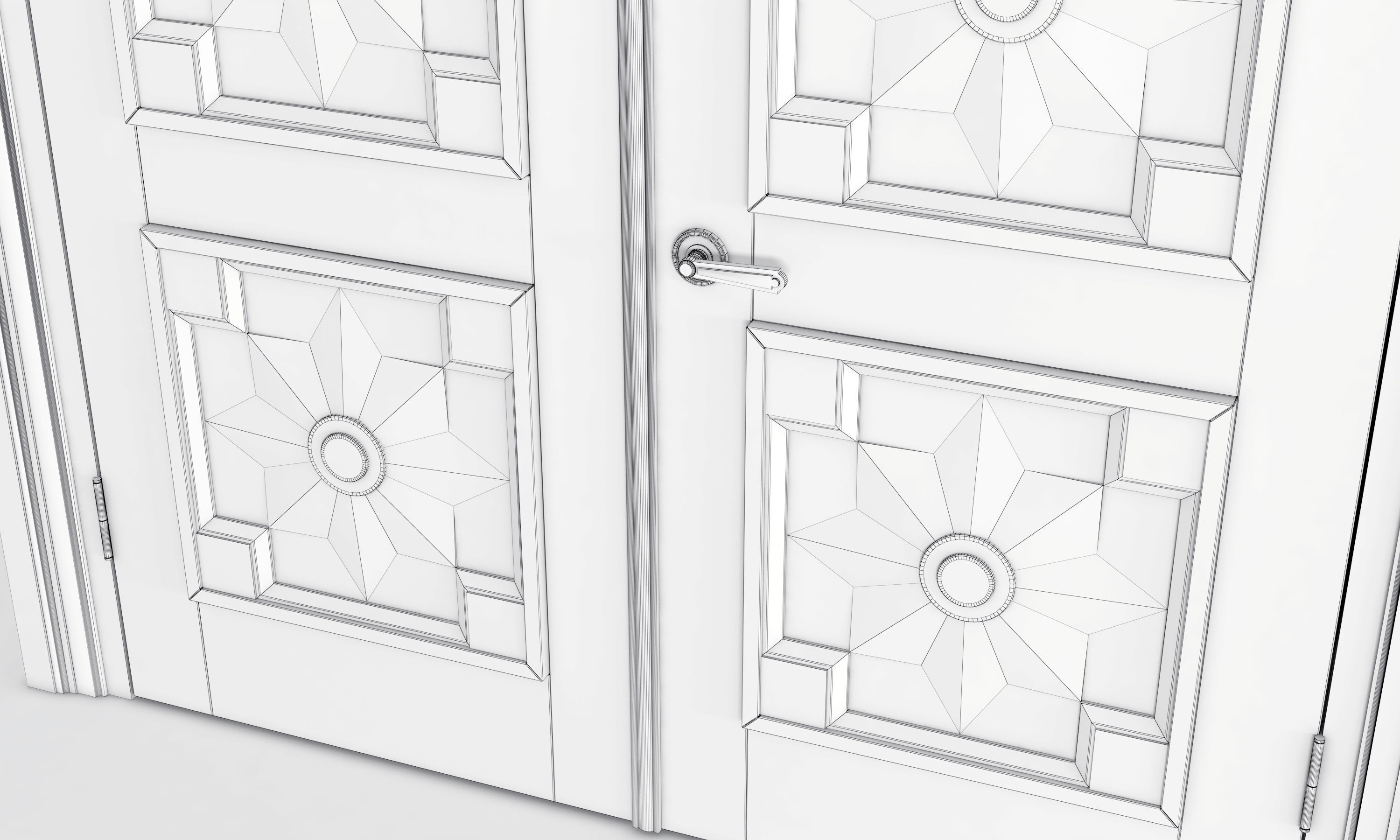 Door Design V1 3D model_7