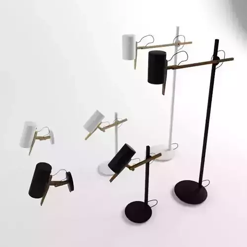 Scantling lamp 3d models