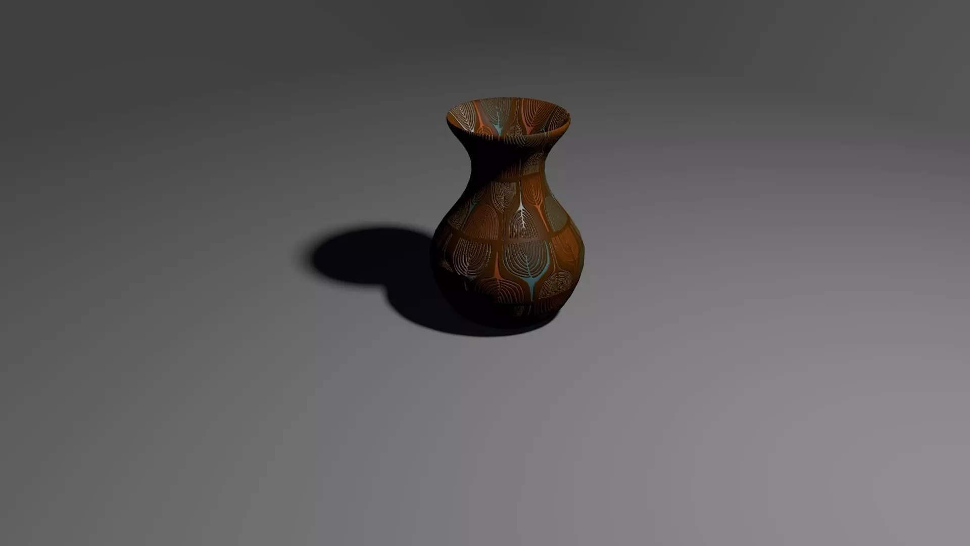 ceramic vase 3D model_0