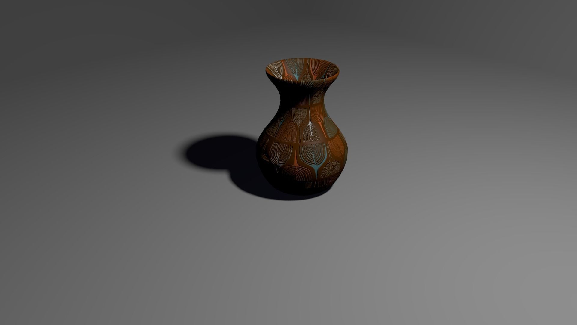 ceramic vase 3D model_1