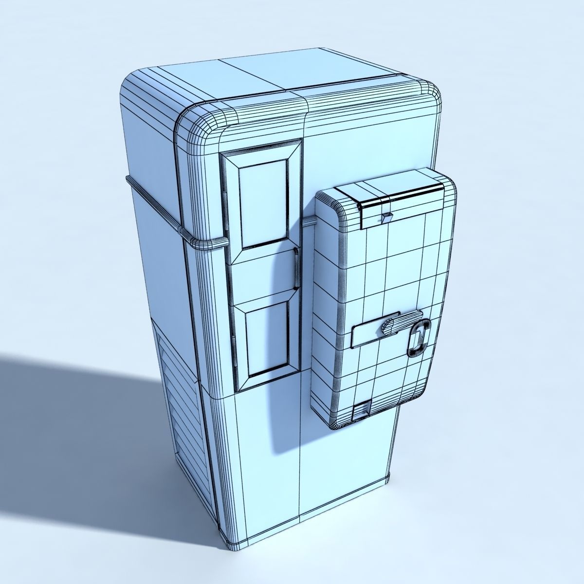 Drink Automate Old 3D model_7
