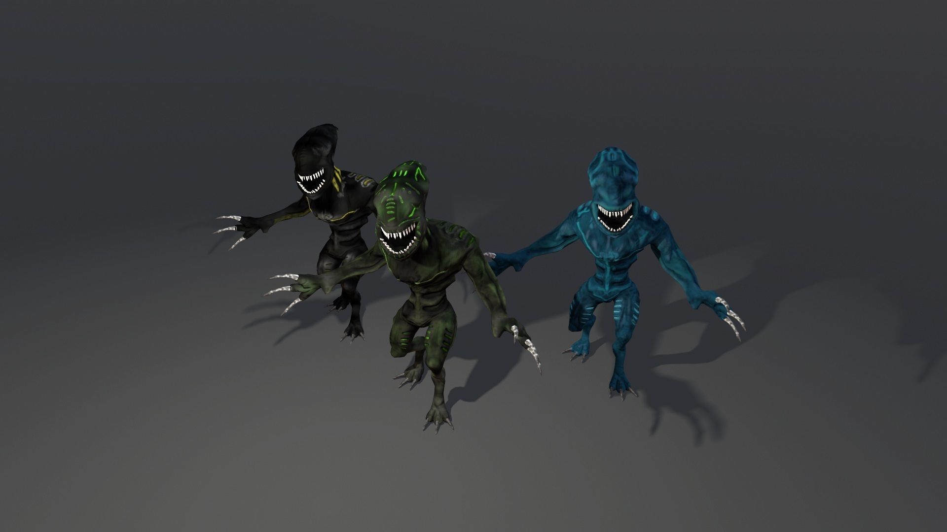 RPG Reptiles Pack Low-poly 3D model_5