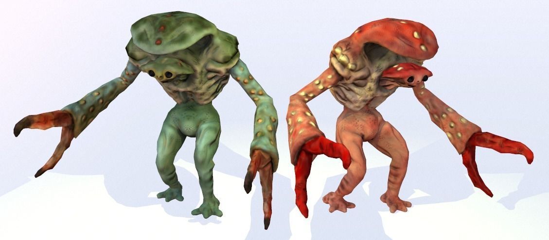 RPG Reptiles Pack Low-poly 3D model_6