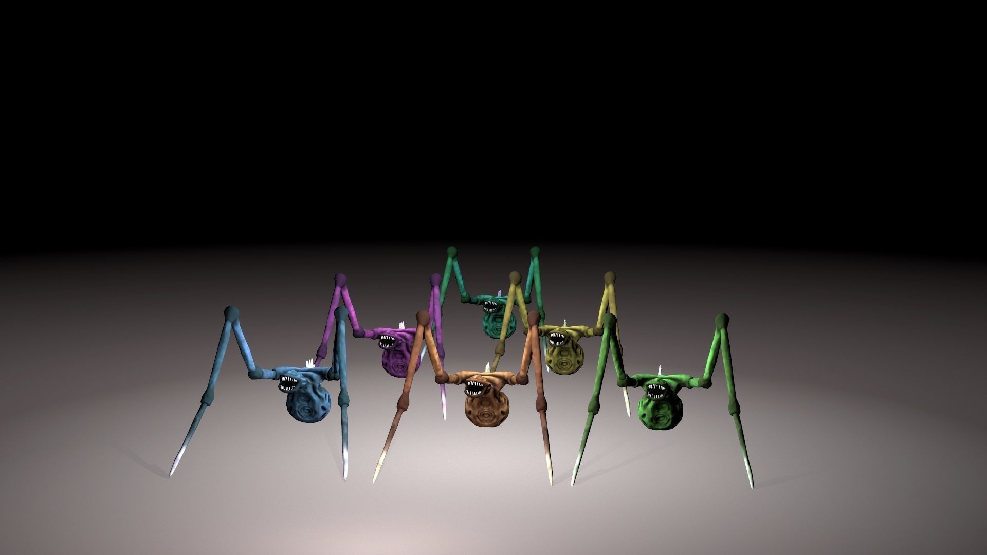 RPG Reptiles Pack Low-poly 3D model_4