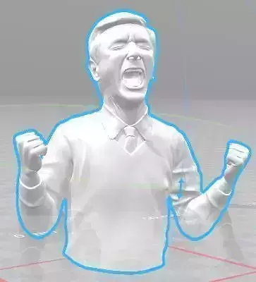 Arsene Wenger 3D print model