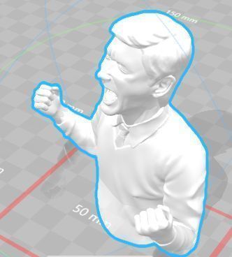 Arsene Wenger 3D print model_3