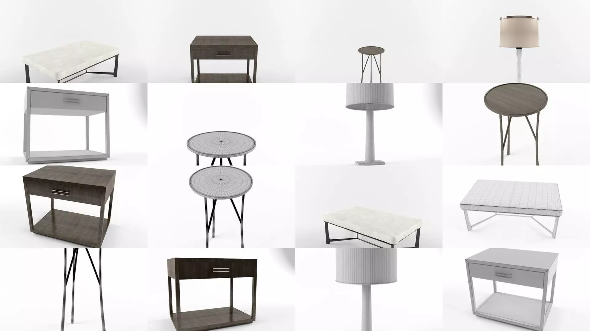 Holly Hunt models Pack 3D Model Collection_0