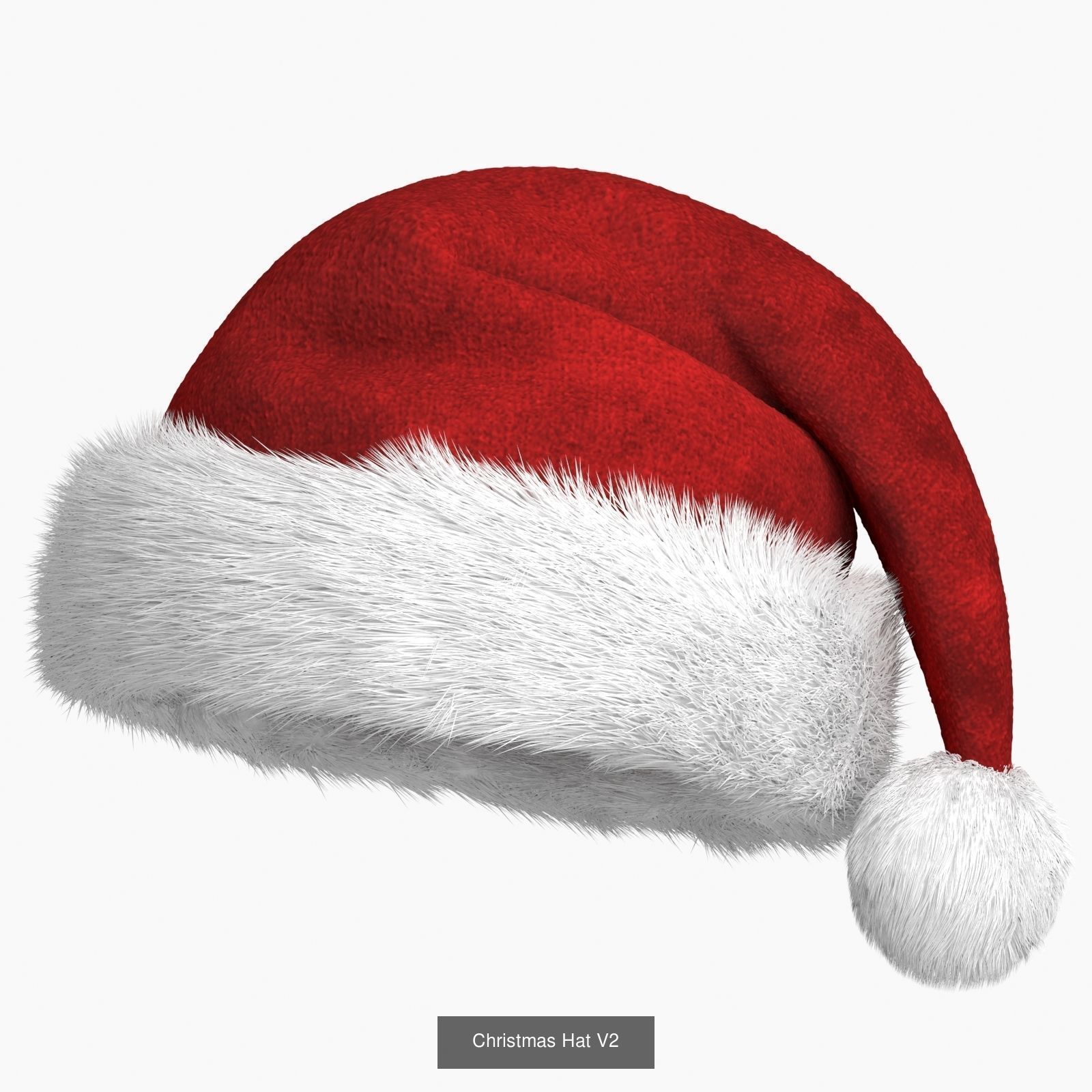 Christmas symbols and decorations 3D Model Collection_10