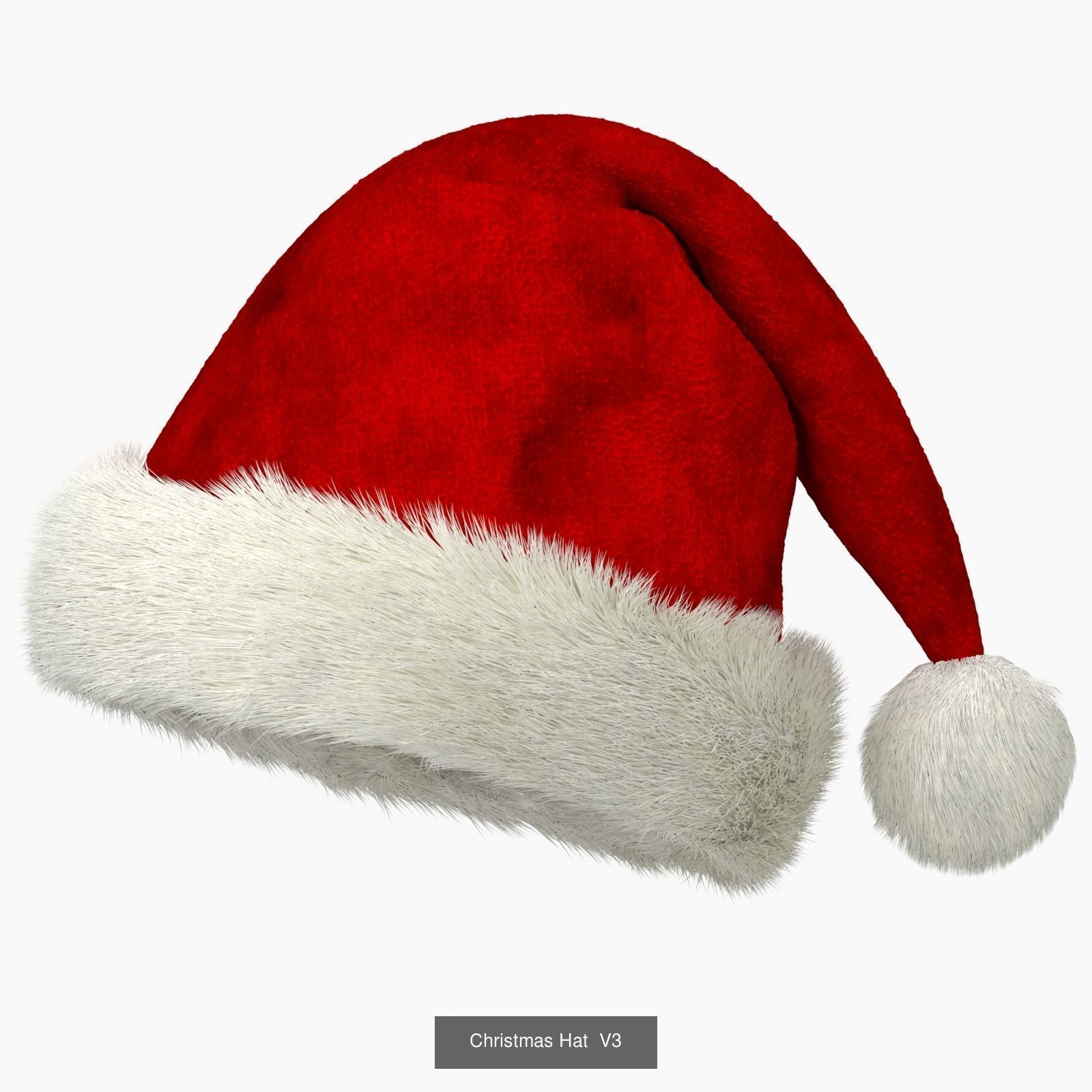 Christmas symbols and decorations 3D Model Collection_16