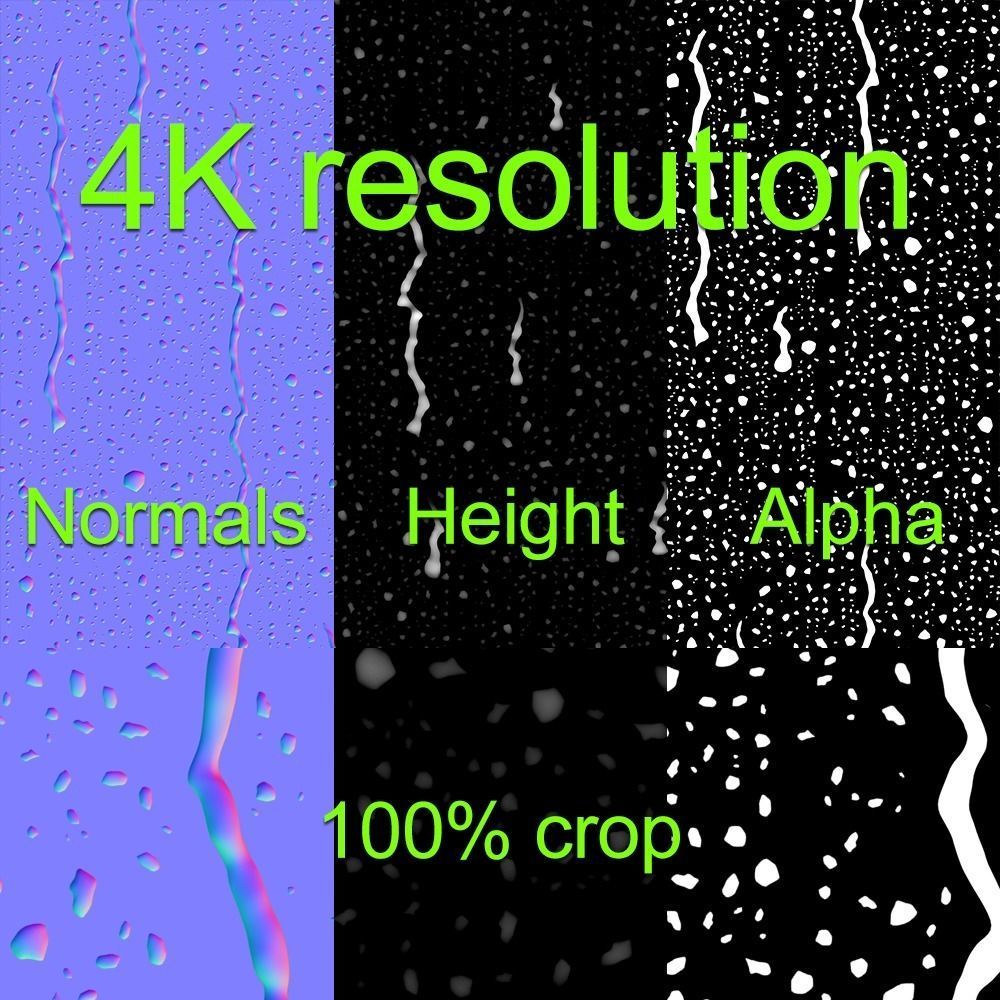 Raindrops Texture Collection Texture_7