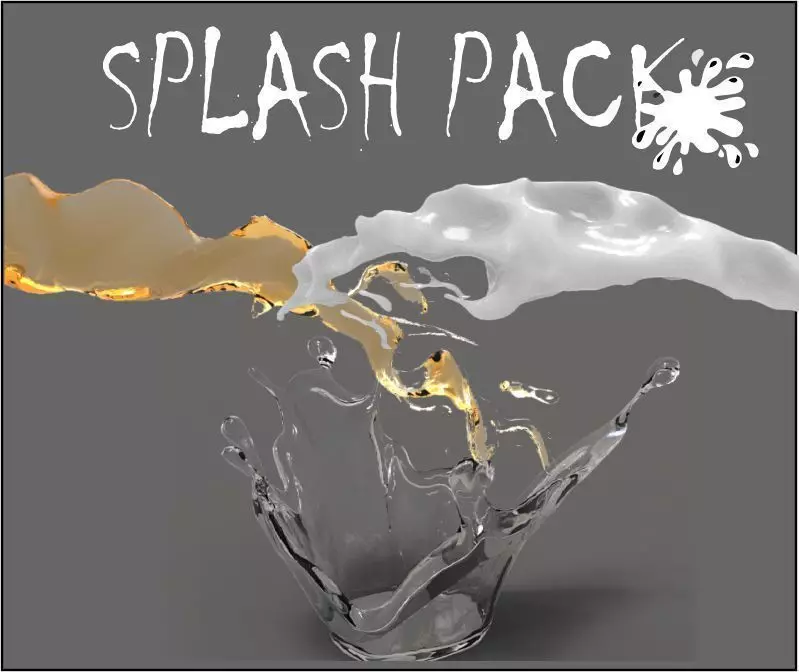 Splash Collection letter s splashing water _0