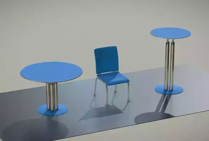 Chair-Table-Bistro Stand-up Table