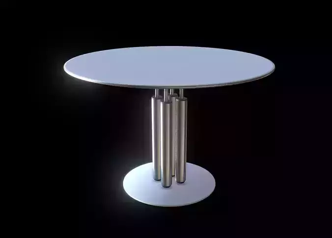 Table High-poly round