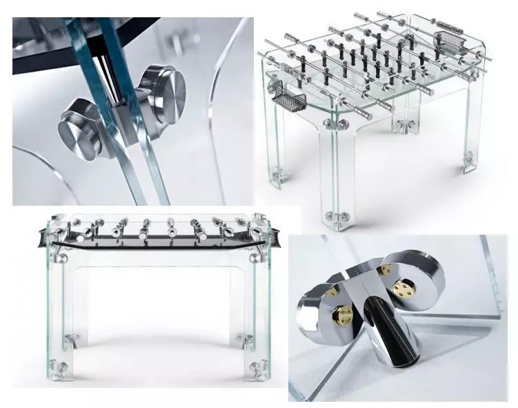 Soccer Table Low-poly 3D model_0