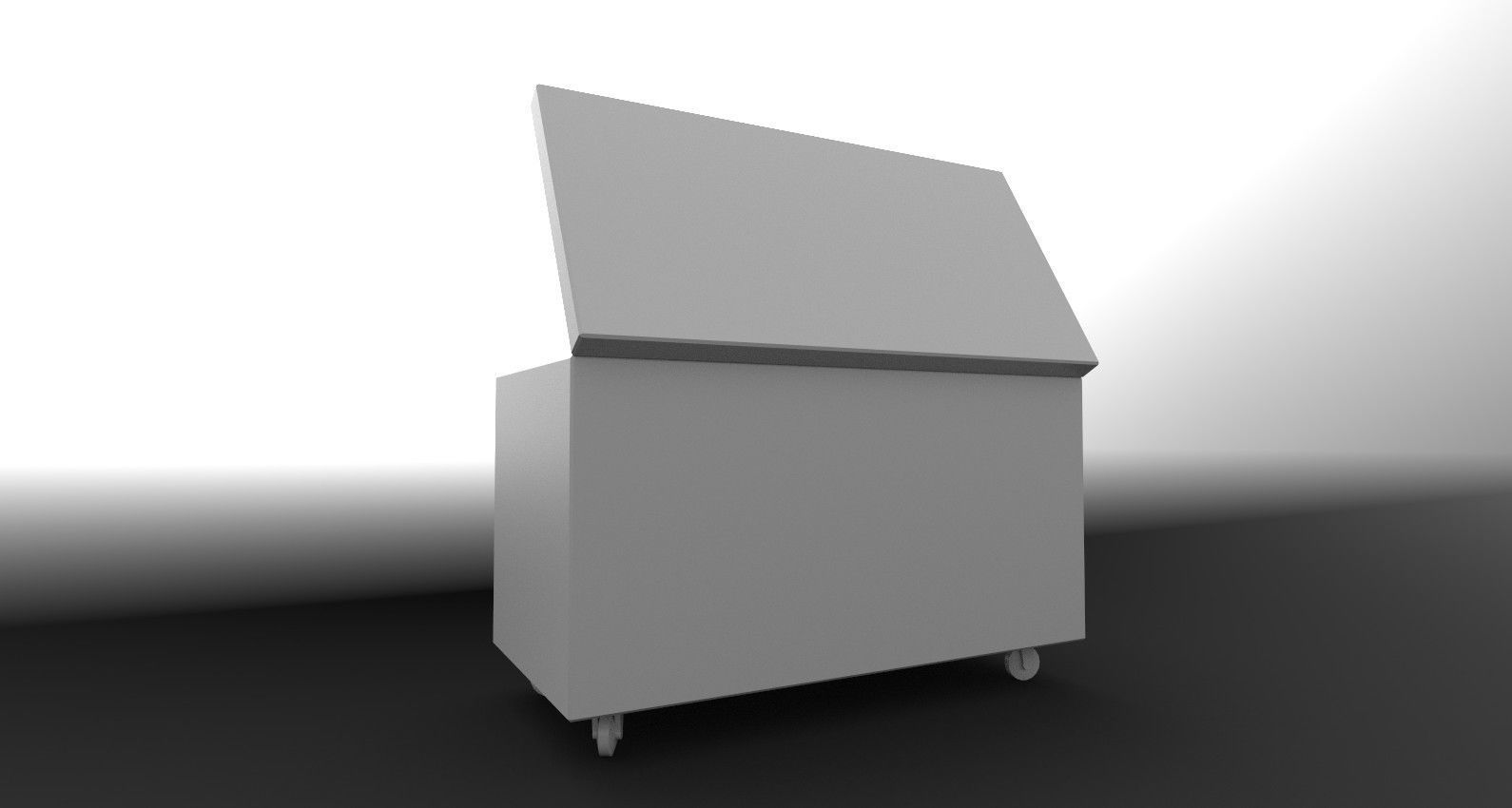 Snap On like Mechanic Toolbox Low-poly 3D model_6