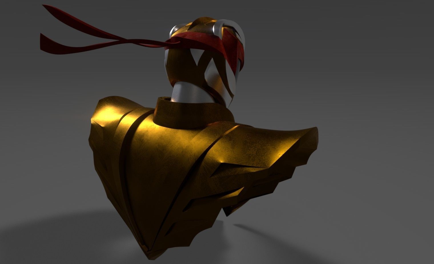 Ryu rangger 3D print model_3