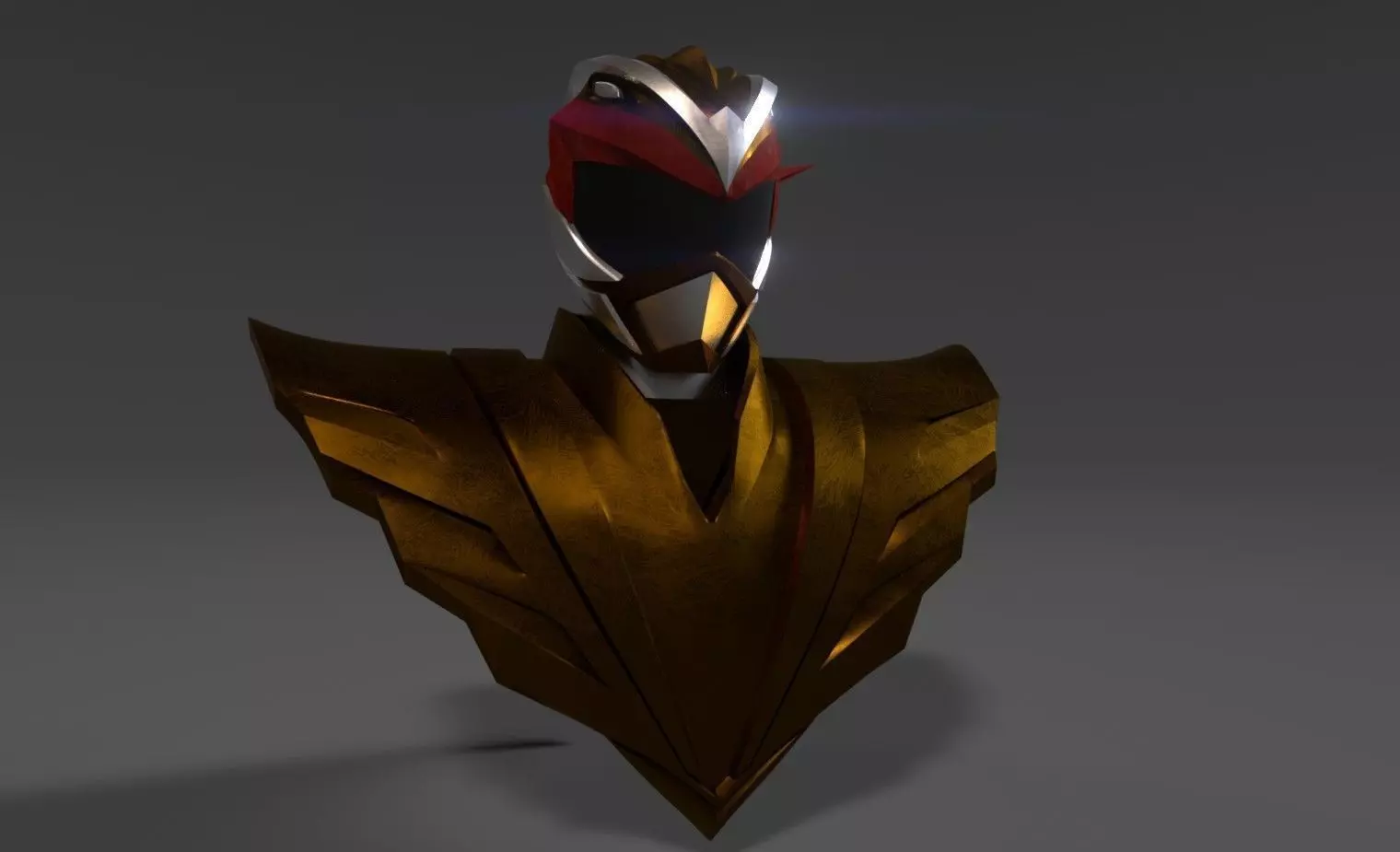 Ryu rangger 3D print model_0