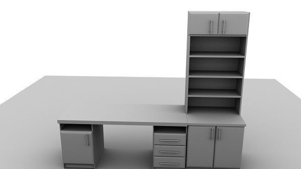 Cupboard 3D model_9