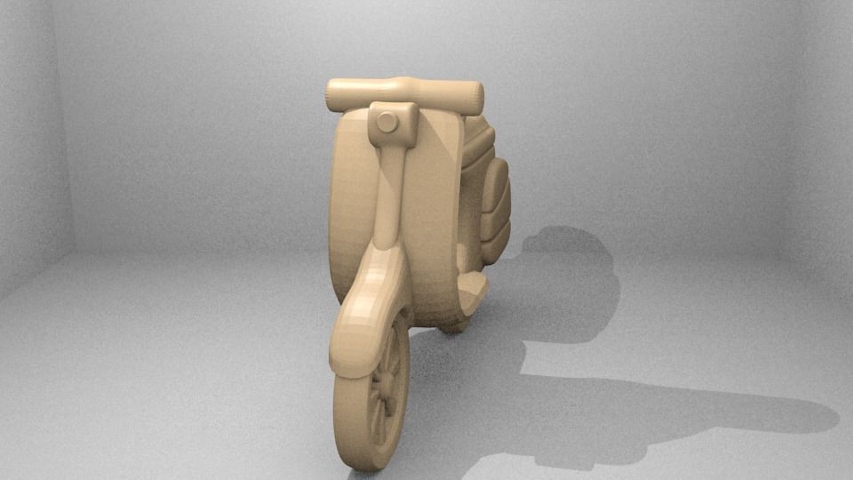 Simple Vespa 3D print model_4