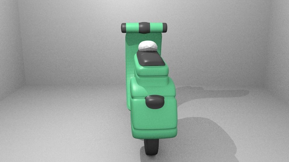 Simple Vespa 3D print model_26