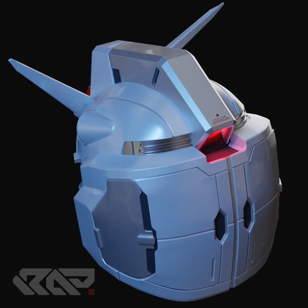 Gundam RX 78 Unleashed 3D print model_3