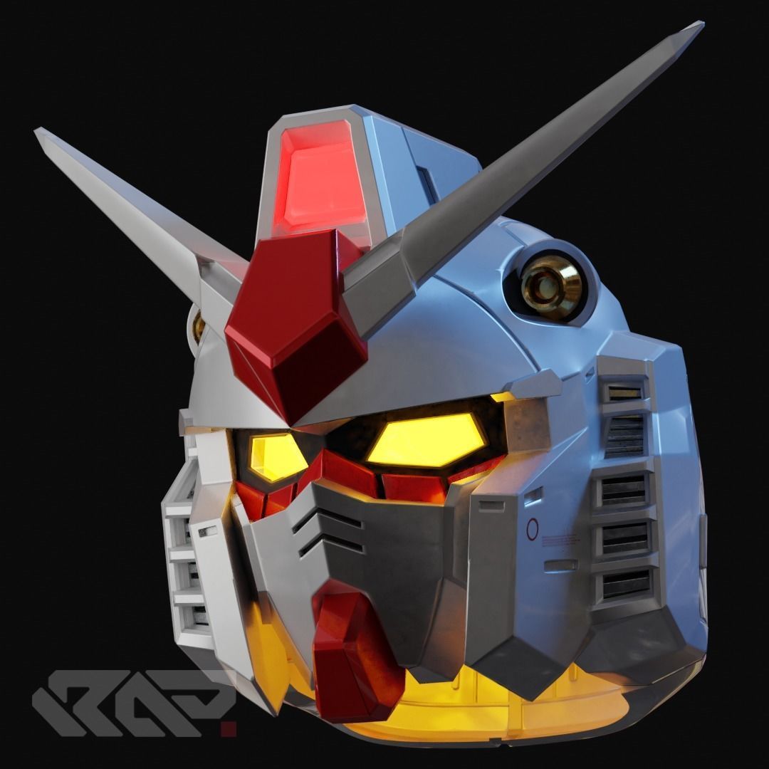 Gundam RX 78 Unleashed 3D print model_1