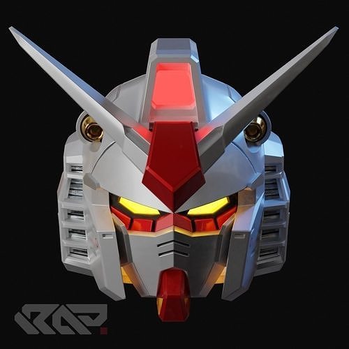 Gundam RX 78 Unleashed 3D print model
