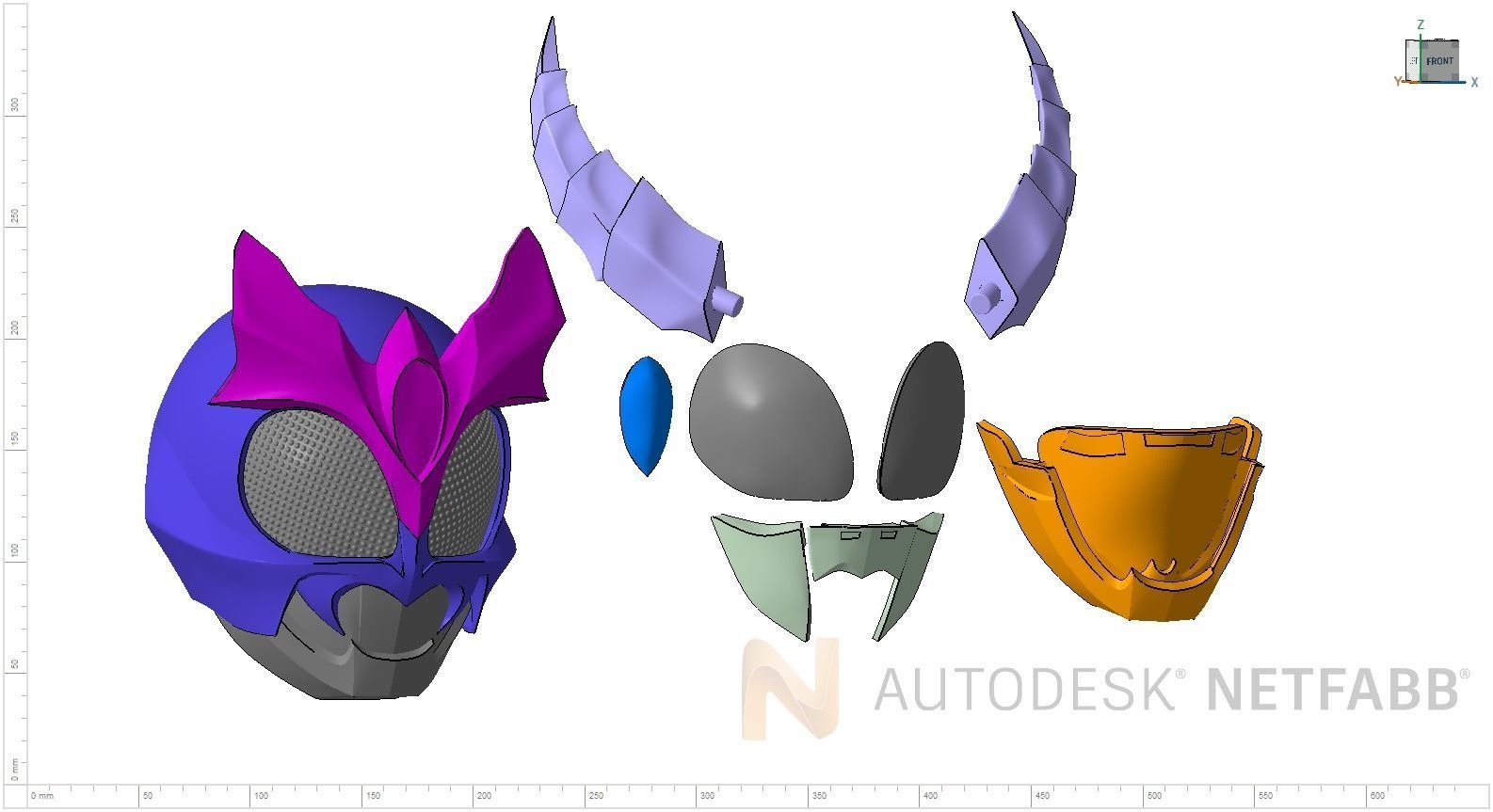 Kamen Rider Gills 3D print model_5