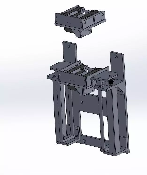 Mobile phone film laying equipment 3D model